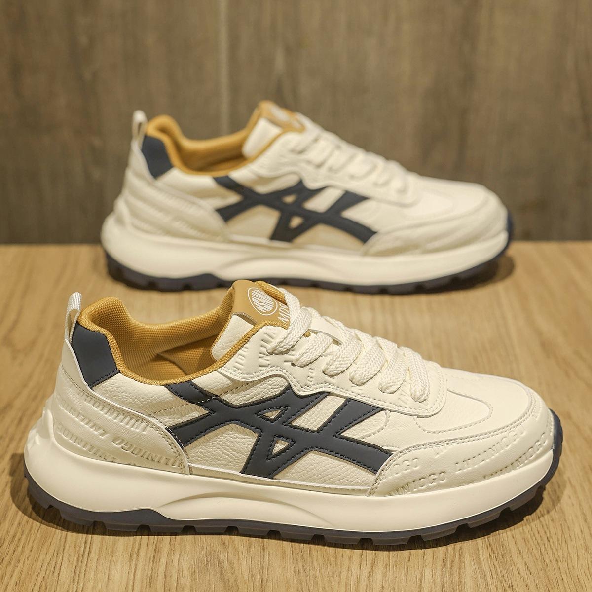 New autumn high-end platform casual sneakers running Forrest Gump dad shoes 39 [standard athletic fit]