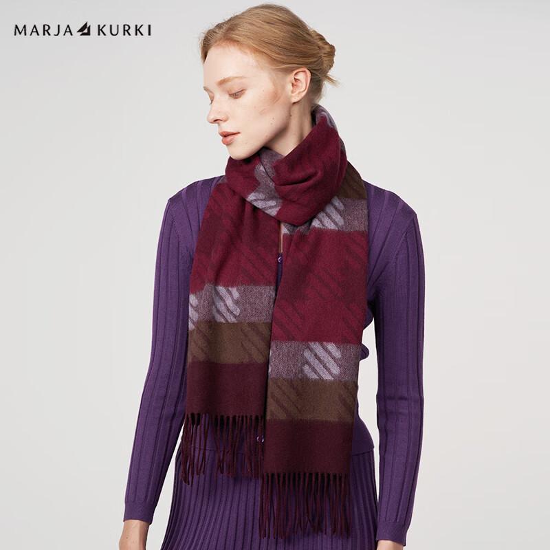 

MARJA KURKI Унисекс Плед Шарф из шерсти и кашемира