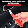 Automotive Trim Removal Tool Car Stainless Steel Extra Hard Pry Bar Durable Panel Remover for Interior Door Clip Navigation Dash Disassembly