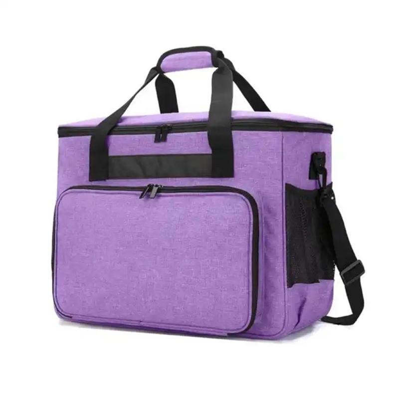 Sewing Accessories Bag Ergonomic Handle Magnetic Closures Multiple Layer Craft Tool Organizers for Home Travel Use