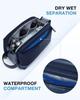 BAGSMART Toiletry Large Capacity Bathroom Portable Toiletry Travel Cosmetic for Business Bag, Pouch, Bag, Pouch, Pouch, Waterproof, Lightweight,