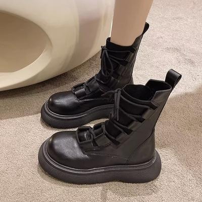 New Style Shoes, Lace-up Boots, Women's Shoes, New Style Shoes, Ankle Boots, Single Boots