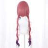 Ilulu Cosplay Wig Kobayashi-san Chi No Maid Dragon Twin Ponytails Gradient Pink Purple Synthetic Long Curly Hair Free Wig Cap