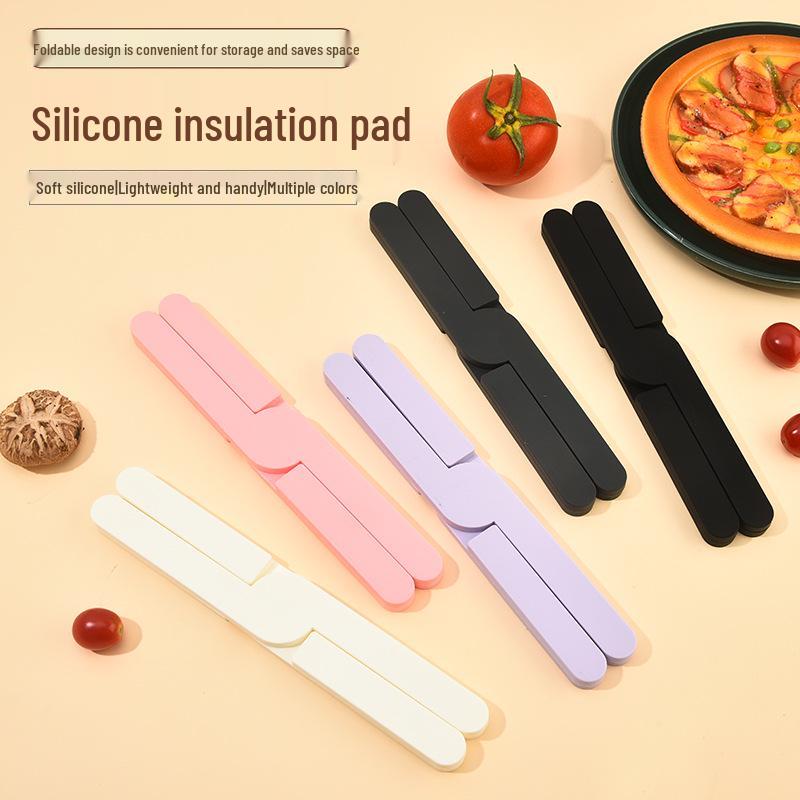 X Creative Silicone Non-Slip Heat-Resistant Dining Table Pad for Pot, Bowl, Cup, and Plate in Kitchen.