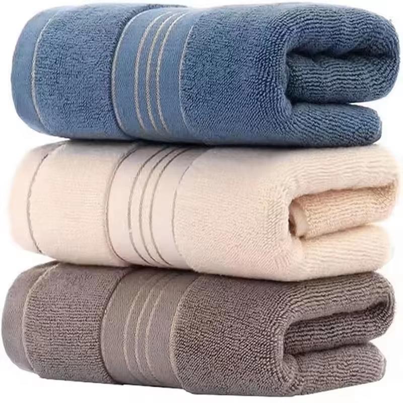 1 Towel Thickened Absorbent Towel Pure Cotton Quick Absorbent Soft Quick Dry Thickened Face Towel