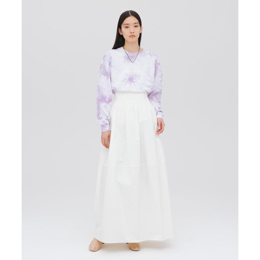 Et Rope Waist Shape Gathered Sax [Adam Femme] Skirt, Skirt, Women's, GAC03030, (48)