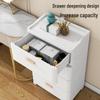 Multi-Layer Drawer Cabinet: Thickened Storage for Bedroom, Living Room, or Children's Wardrobe