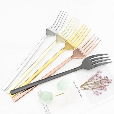1Pc Dessert Gabel Geschirr Set Edelstahl Abendessen Gabel Besteck Geschirr Küche Besteck Hohe Qualität Besteck