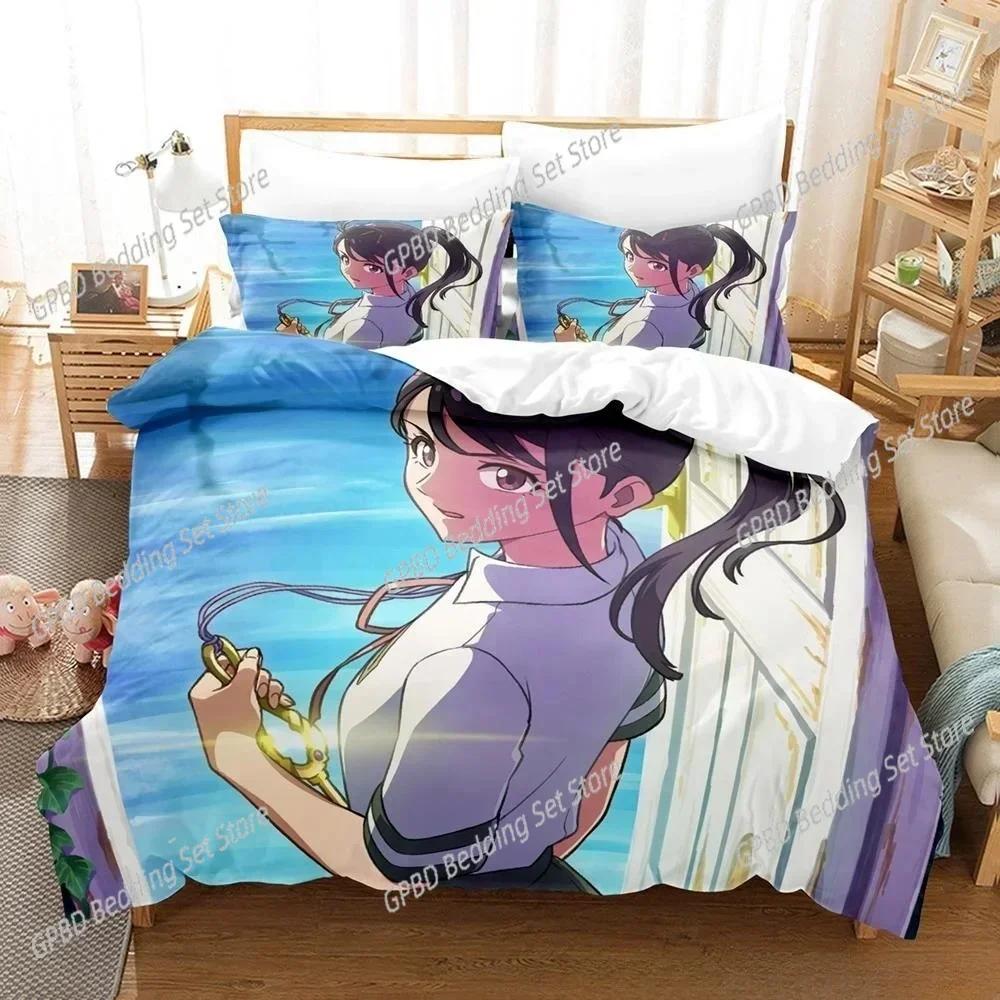 Luxury New 3D Print Anime Suzume no Tojimari Bedding Set Single Twin Full Queen King Size Bed Set Bedroom Duvet cover Sets