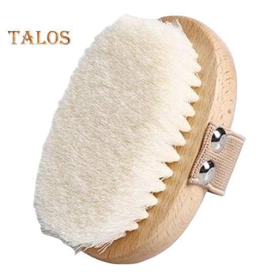 

Щетка для ванны с ручкой из бука, мягкая нейлоновая щетина, бережное отшелушивание, подвесная конструкция, щетка для душа, аксессуары для ванной светло-коричневого