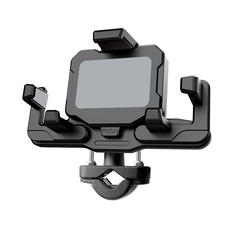 Shockproof Metal Phone Holder for Electric Cars, Bikes, and Motorcycles