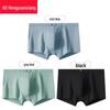 Hengyuanxiang Herren Übergröße Baumwolle Antibakterielle Boxershorts