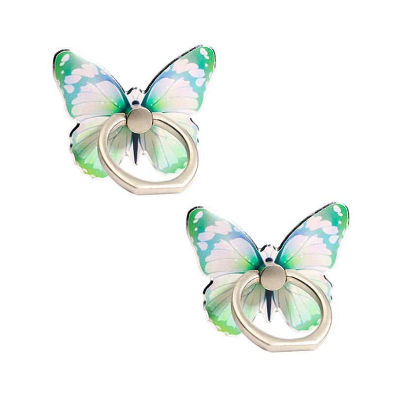 2/5pcs Beautiful Butterfly Phone Holder Suitable Mobile Phone Ring Holder Phone Accessories Stand
