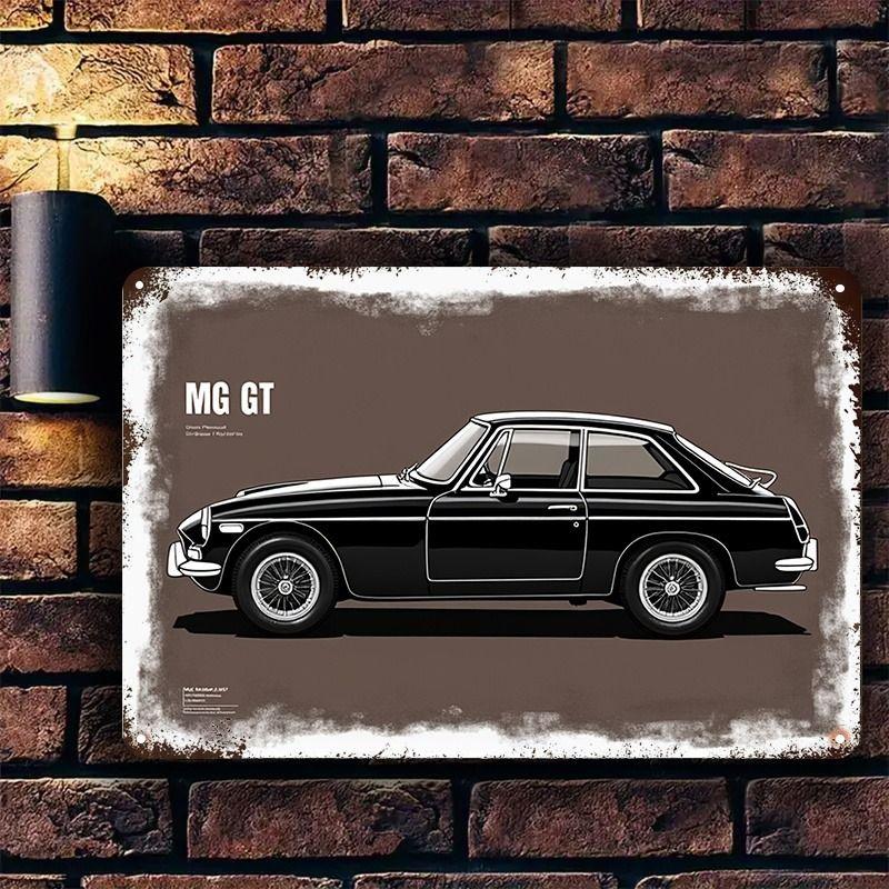 Automotive Metal Decorative Painting for Garages & Auto Shops