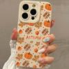 White Autumn Graphic Phone Case for iPhone 16 15 14 13 12 11 X XR Xs SE2 SE 8 7 Plus Pro Max Mini Silicone Back Cover
