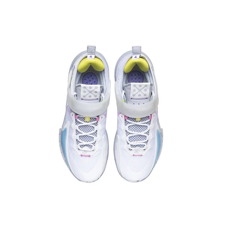 Li-Ning Wade Fission 7 Nikdy neztracené Pánské tenisky Bílé Standardní-Bílá Šedá ABPR025-2