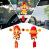 Year Of The Snake Decoration Dragon Horned Snake Car Charm Car Interior Decoration Good Luck Ornament For Home And Car Decor