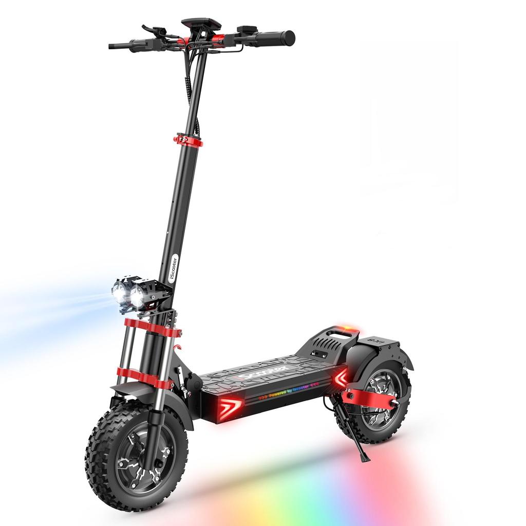 iScooter Elektrická koloběžka IX8 2400W s duálním motorem, maximální rychlost 60 km/h, dojezd 70 km, 12" terénní pneumatiky, olejové kotoučové brzdy