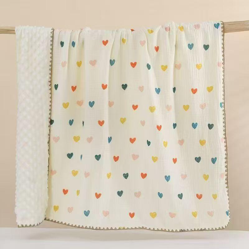 Baby Swaddle Blanket With Cotton Filling For Newborns And Infant Sleep Comfort