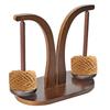Hot Magnetic Double Yarn Holder Spinner Rotating Pendulum Knitting Stand Wooden Crochet Yarn Spindle Sewing Tool