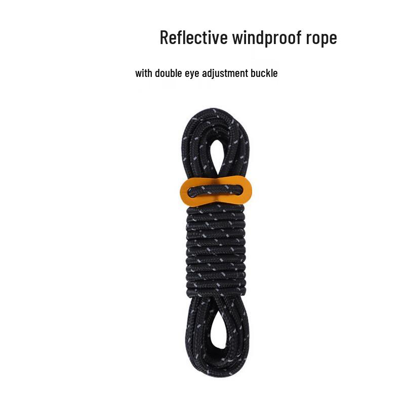 Camping Reflective Guy Ropes Set 4mm D x 3.2m L