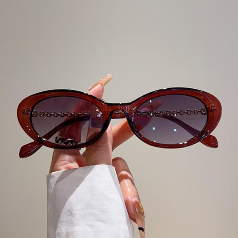 

Минималистичные ретро, ​​модные и персонализированные солнцезащитные очки «кошачий глаз» в маленькой оправе, тренд уличной фотографии, солнцезащитные очки с антибликовым покрытием серый/красный