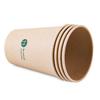 Deli Bamboo Fiber Disposable Paper Cups