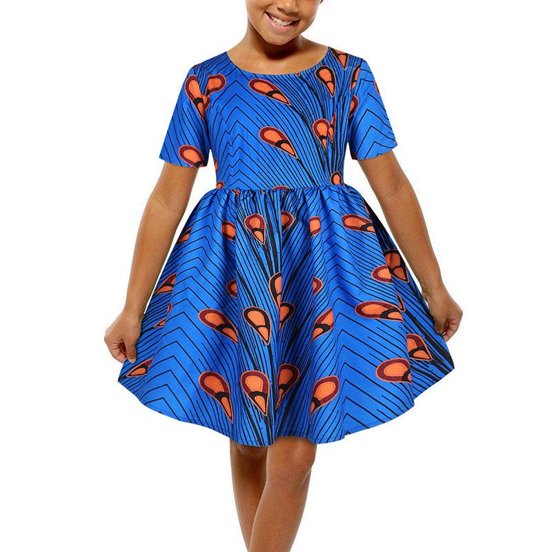 African Dress Short Gown For Kids Buy Baby Girl African Mini Dress