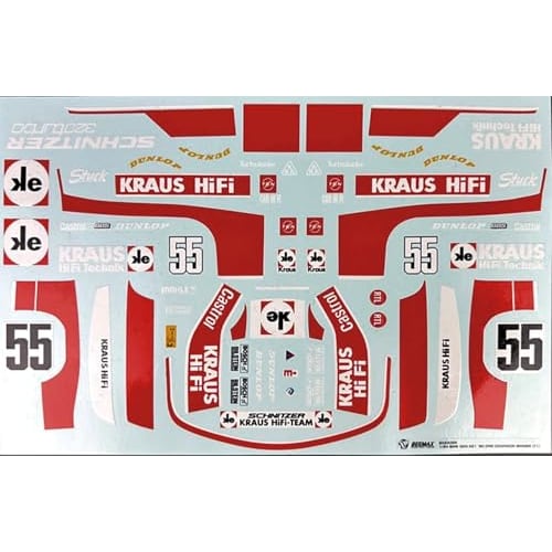 Platz/BEEMAX 1/24 Scale BMW 320 E21 Turbo Gr.5 1980 DRM Zolder Westfalen Cup Winner Plastic Model BX24028 (Car)
