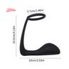 1Pc Silicone Male Double Ring Prostate Massager Penis Ring Anal Plug Stimulator Adult Masturbator Male Sex Toys
