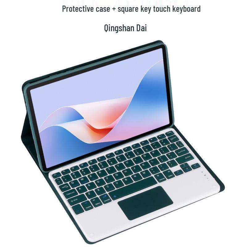 OnePlus Pad Go 11.4-inch Bluetooth Keyboard Case - Full Edge Silicone Protection