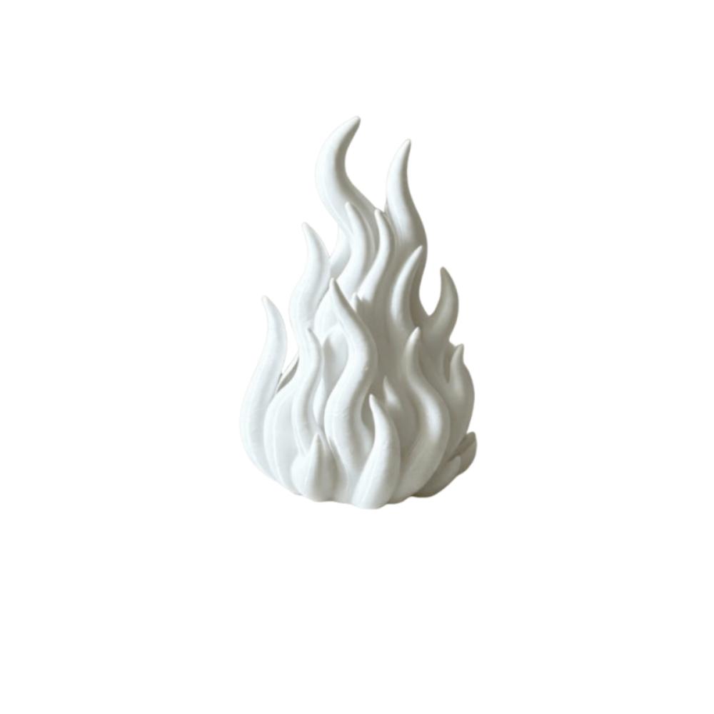 Color Changing 3D Printed Light Creative Bonfire Lamp Simulation Flame Night Light Living Room Simulation Flame