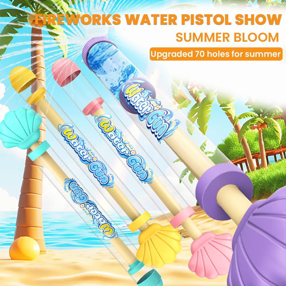 Fireworks Spray Water Pull-Back Water Gun Kids Summer Interactive Water Spray Toy Children'S Water Fights Water Jets for Outdoor