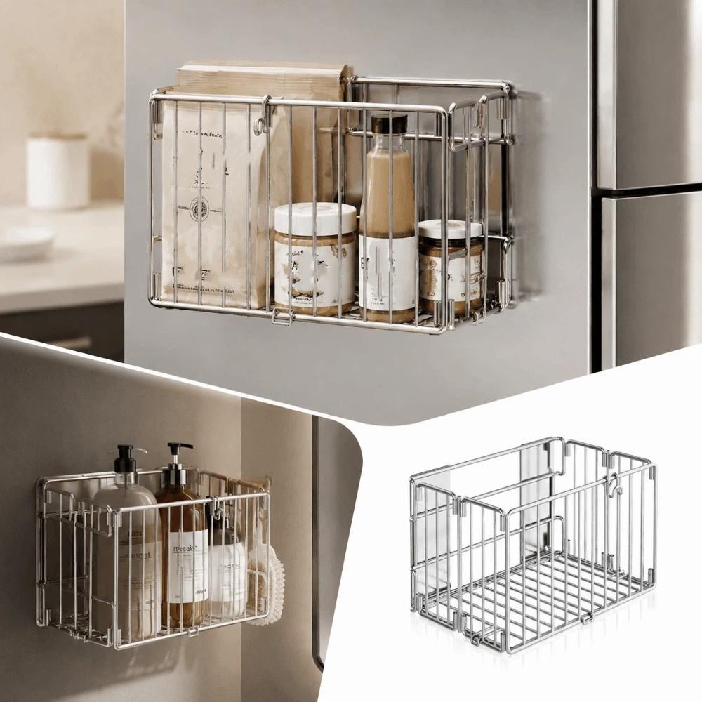 Starke magnetische Adsorption Magnetisches Badezimmer-Aufbewahrungsregal Hautpflegeprodukte