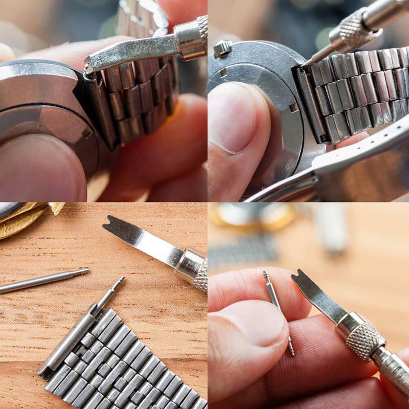 Uhrenarmbandwerkzeuge: Armband Montage- & Demontage-Set, Ohrschraubendreher, Einzinkige Ohrgabel