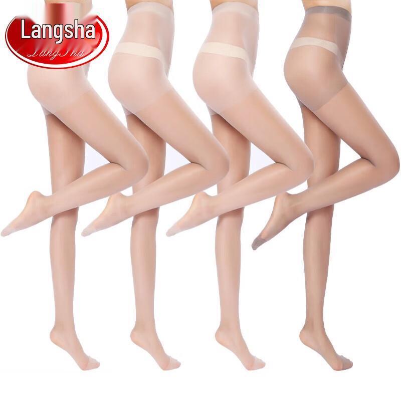 LANSWE Damen Ultra-Dünne Formende Strumpfhose (6 Pack)