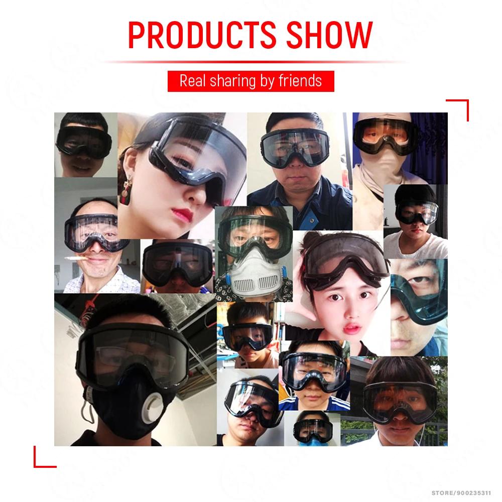 Motorcycle Goggles for Men And Women Off-Road Cycling Safety Glasses Anti-Dust Eye Protection Moto Dust-Proof Eyewear