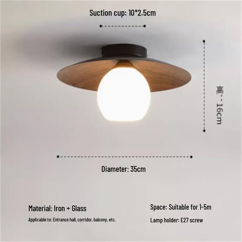 

UOSU Nordic LED Emergency Ceiling Light