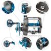 Trolling Reel Baitcasting Reel Saltwater Carp Fishing Gear Boat Casting Fishing Reel Max Drag 43lbs