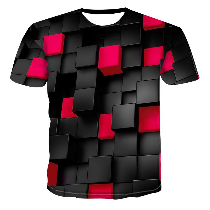 E-Chip Summer Men's T-Shirt Lights T-Shirt Punk Clothing CD