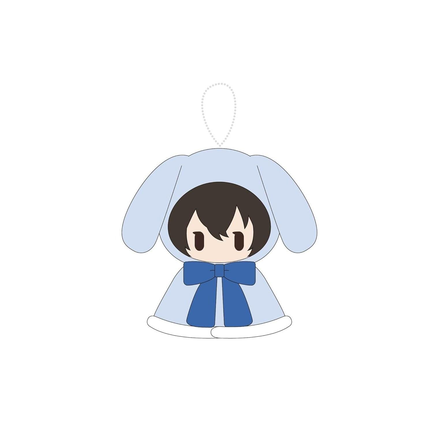 Bungo Stray Dogs Osamu Dazai Retro Chic Rabbit Cape Plush Toy