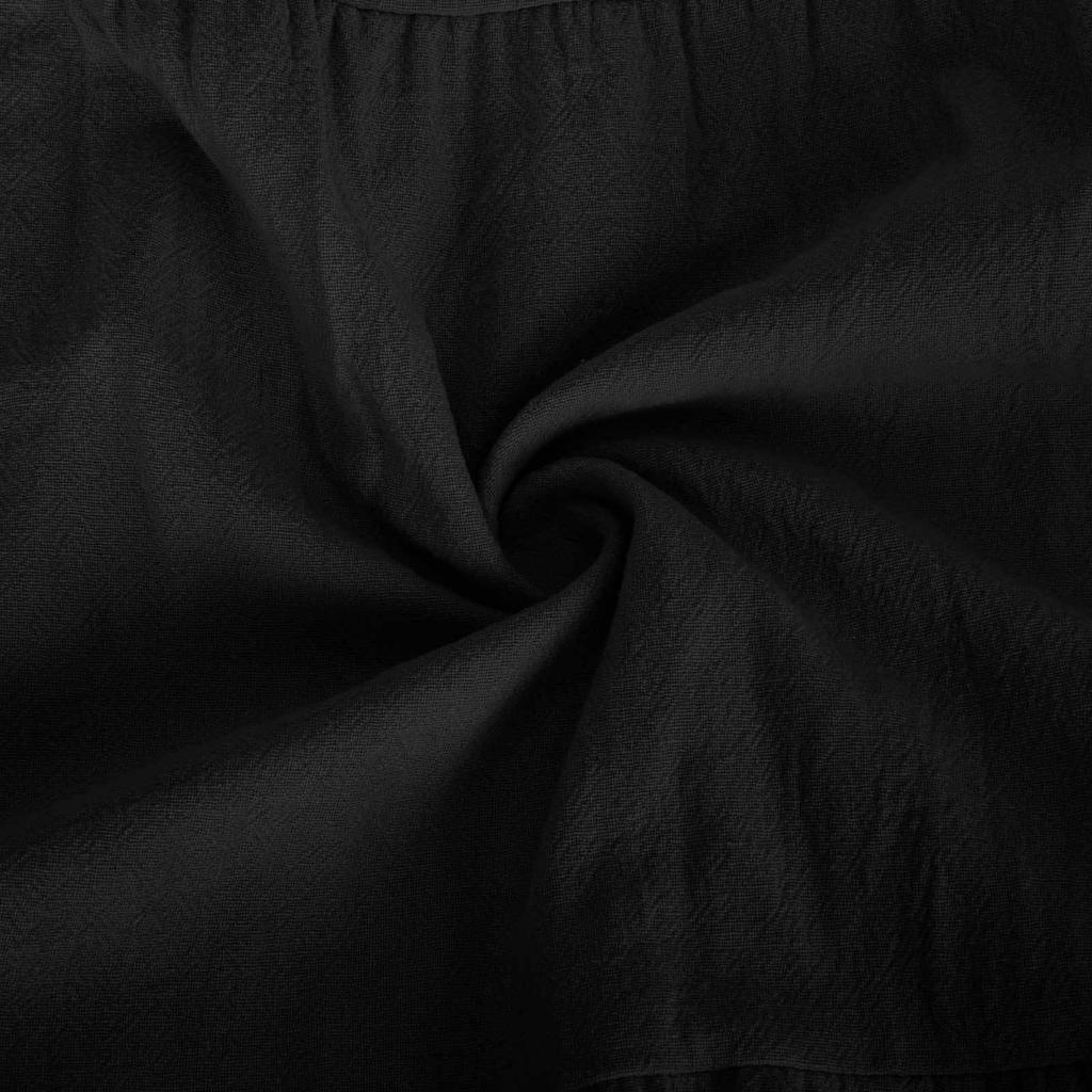 2024 Summer Women's Plus Size Cotton Linen Sleeveless Patchwork Loose Dress