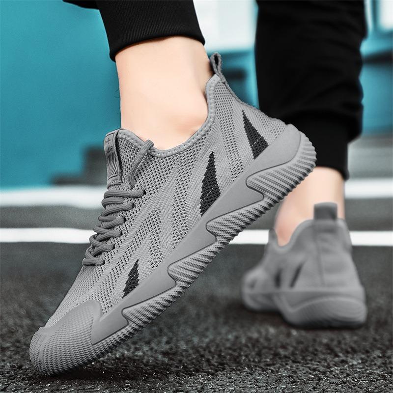 Modne wysokiej jakości sneakersy męskie Letnia moda Oddychające męskie sneakersy Lekkie antypoślizgowe buty do biegania Zapatillas De Hombre