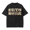 Aespas Dirty Work kpop Tricouri Spălate Streetwear Modă Tricouri Tricouri Topuri pentru Bărbați Femei Mânecă Scurtă High Street
