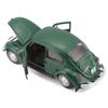 Maisto 1/24 Scale Diecast Volkswagen Beetle 1973 Green, Finished Model, 31926 GN