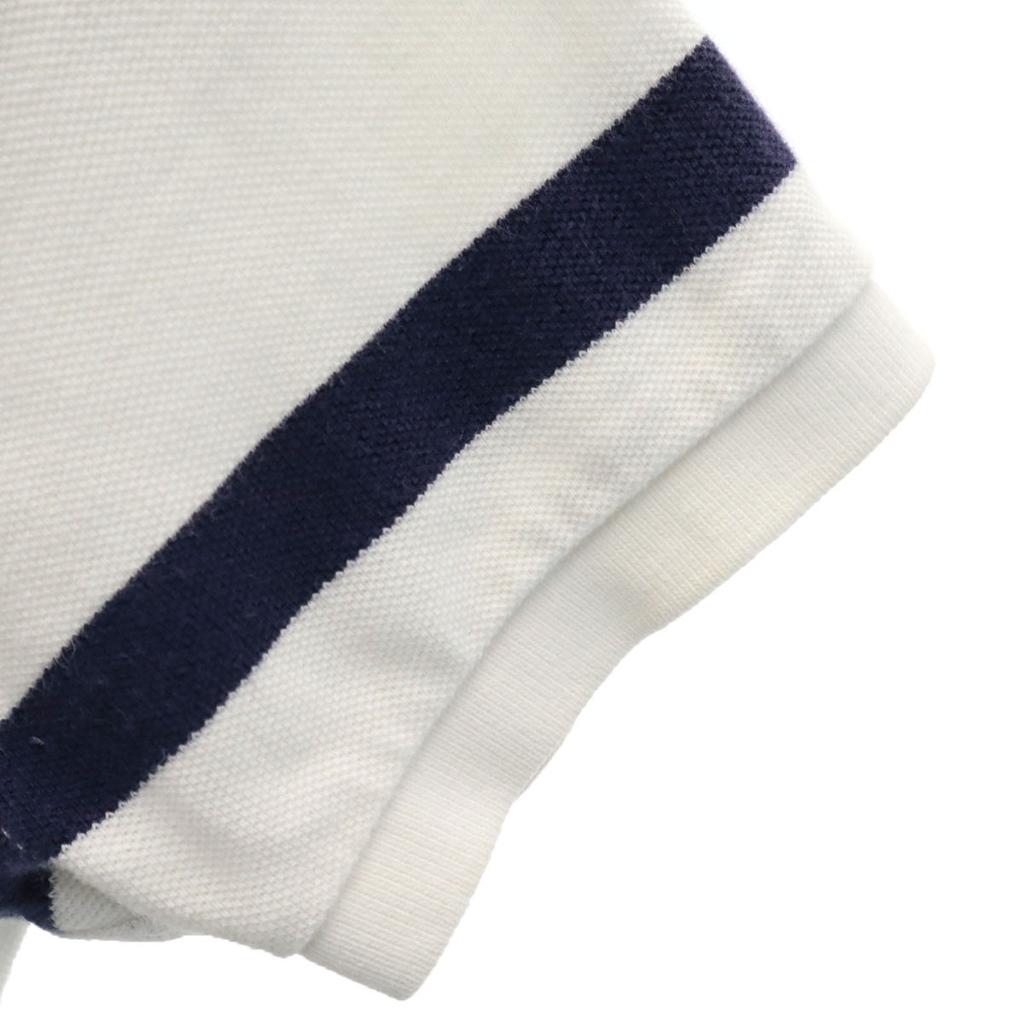 Polo by Ralph Lauren Border Pattern Short sleeve CUSTOM FIT Lager shirt Men's Used