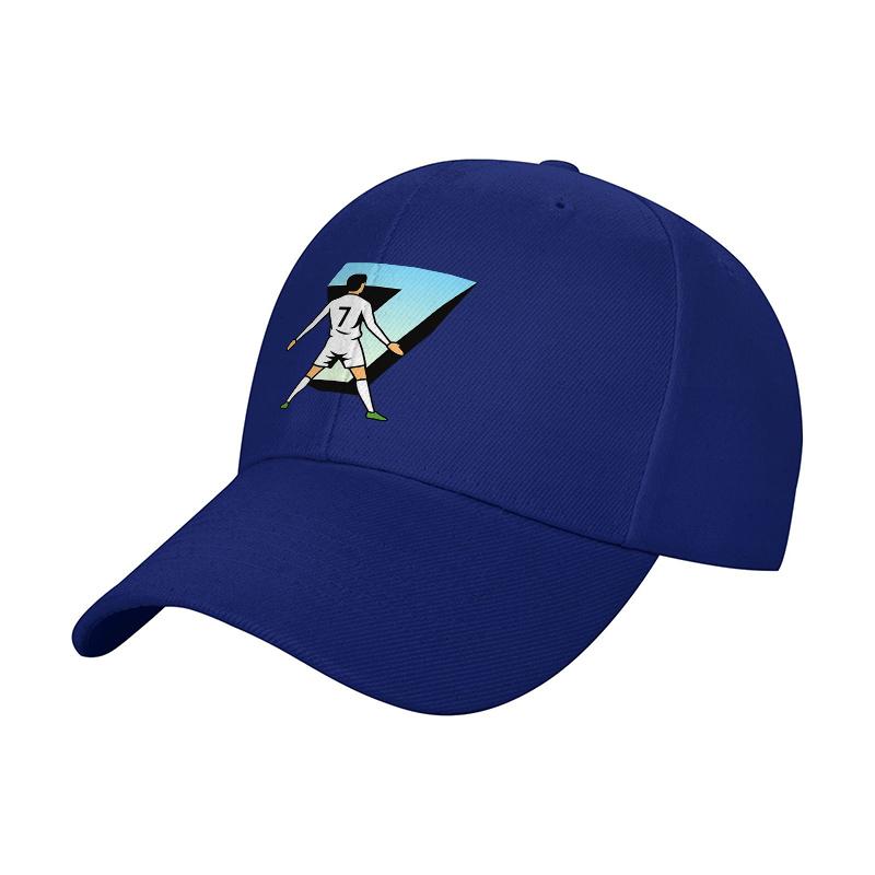Z Number Seven Football Player Design Black Baseball Cap with Dynamic Sport Graphic and Bold Style for Fans and Casual Wear
