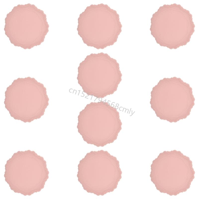 Reusable Silicone Crafting Mats Sturdy Heat Resistant Surfaces for Candle Stamping Designs 6XDE