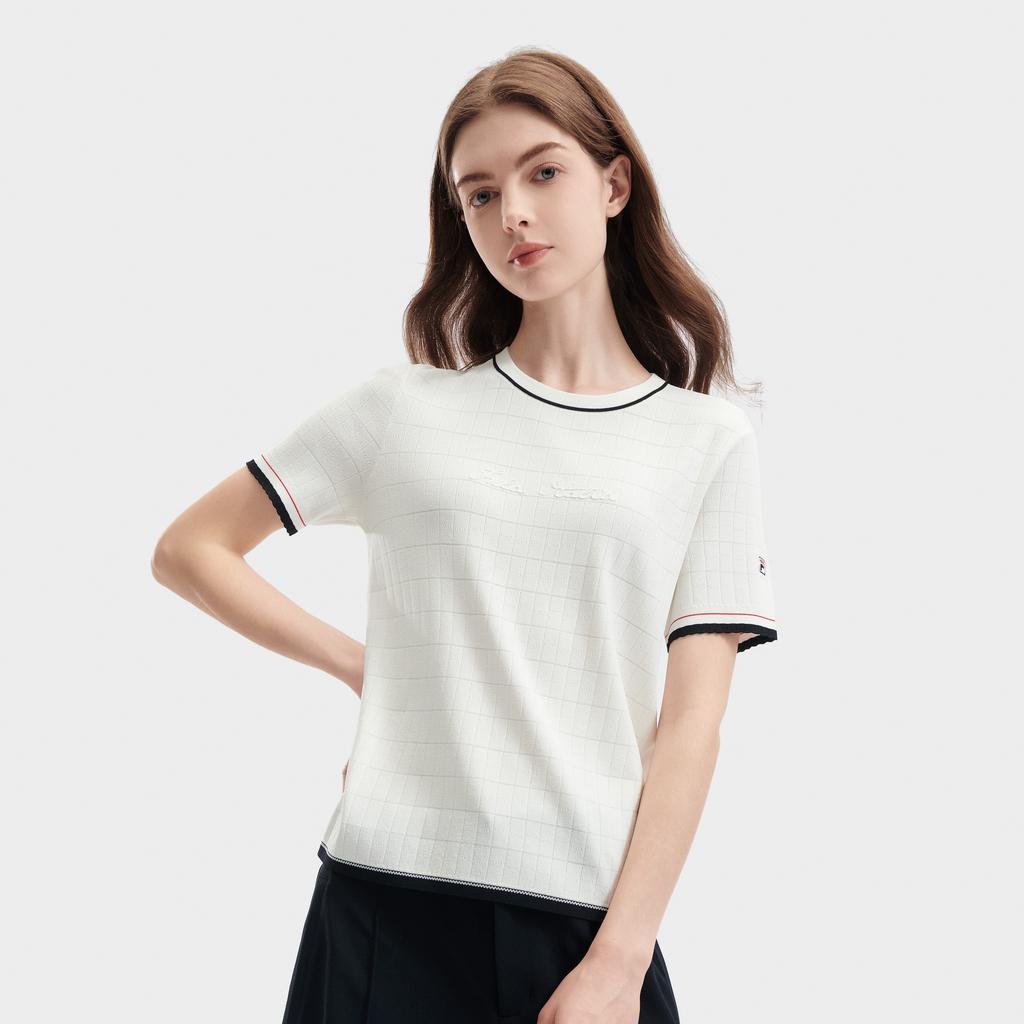 New FILA Knitwear Women's White F11W421403FWT