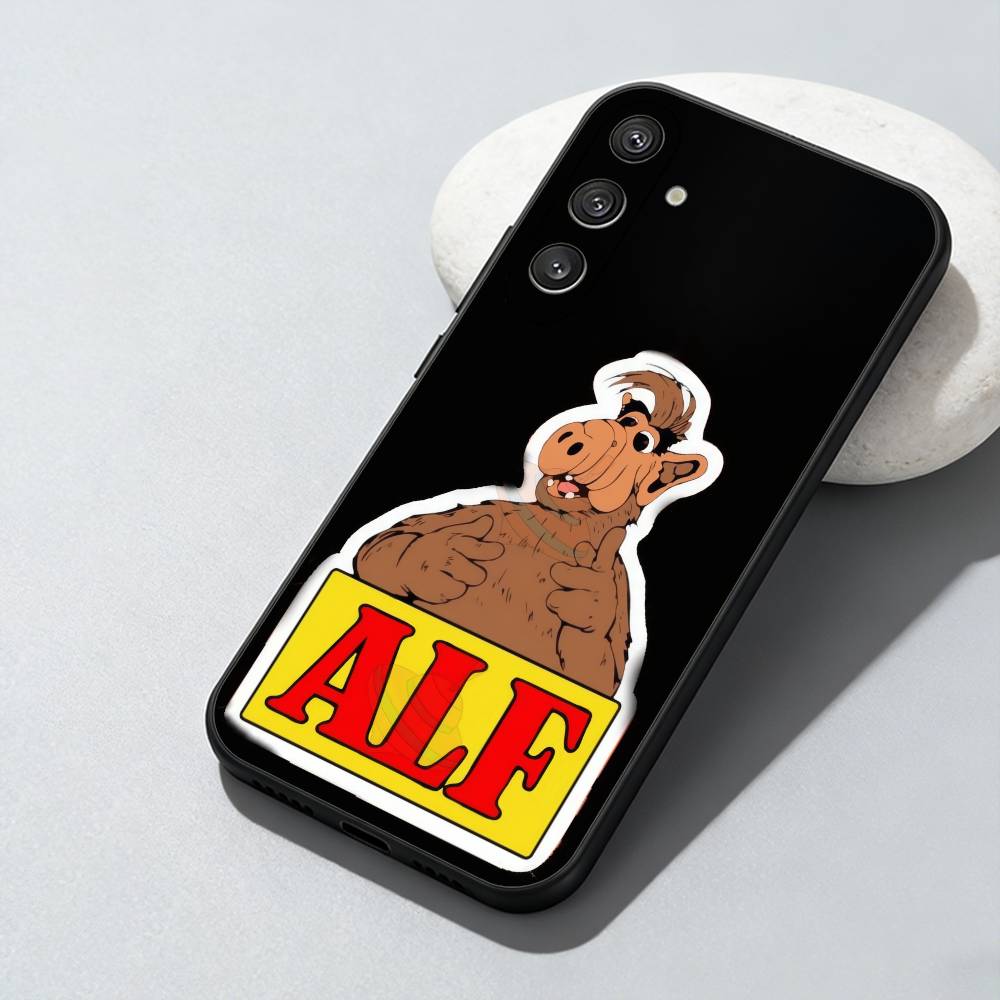 Classic ALF Family Comedy Phone Case For Samsung Galaxy A73,A72,A71,A70,A52,A51 Others Soft Black Cover